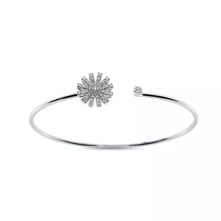 Pulsera de oro blanco Margherita