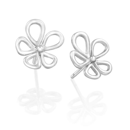 Pendientes de Oro Blanco