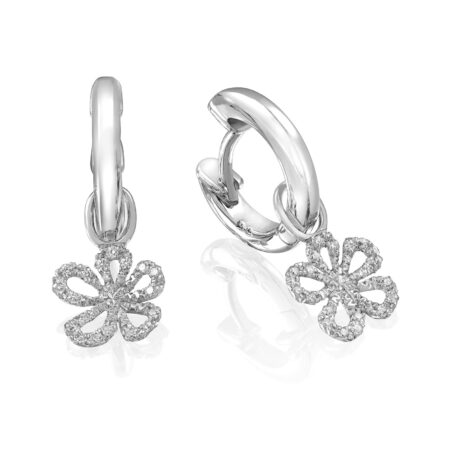 Pendientes de Oro Blanco