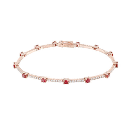 Pulsera de Oro Rosa