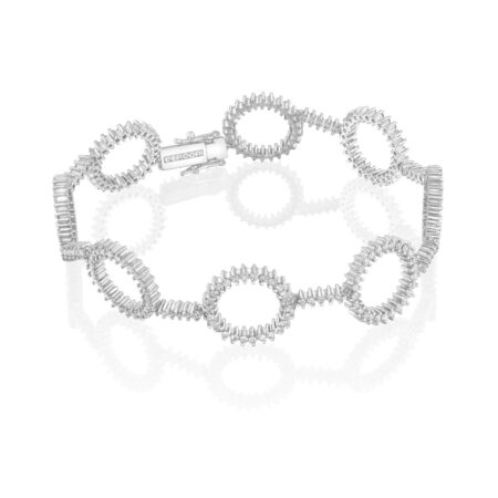 Pulsera de Oro Blanco