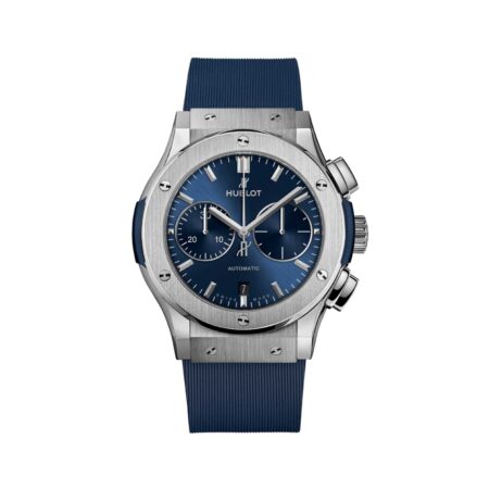 HUBLOT CLASSIC FUSION CHRONOGRAPH TITANIUM BLUE