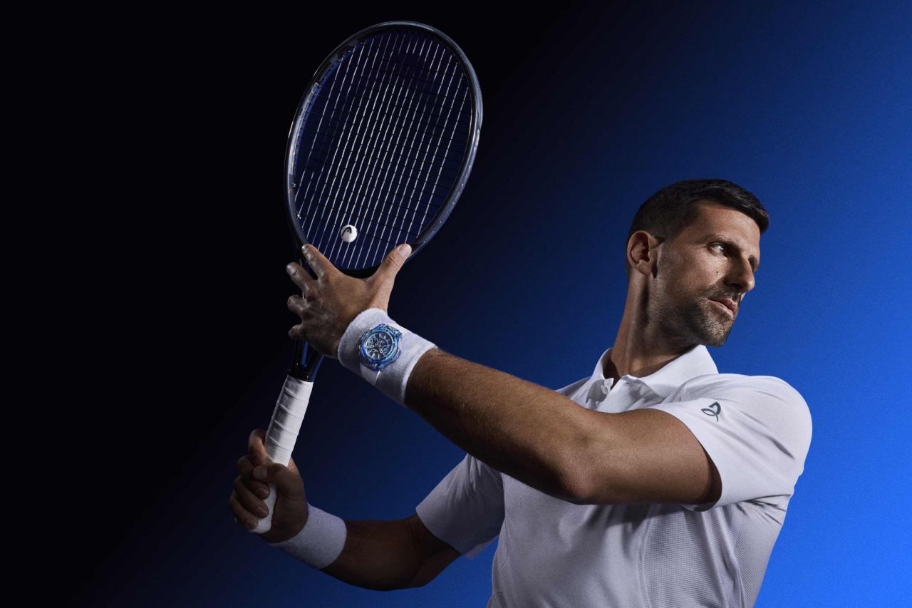 El nuevo reloj de Djokovic en colaboración con Hublot