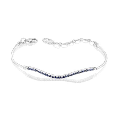 Pulsera de Oro Blanco